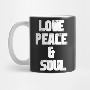 Love Peace & Soul Mug